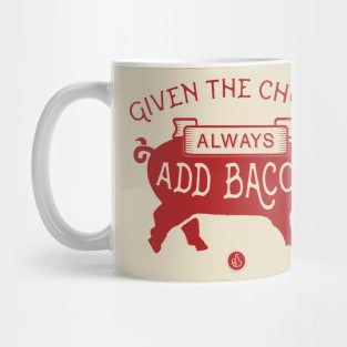 Given the Choice. Always Add Bacon. Mug